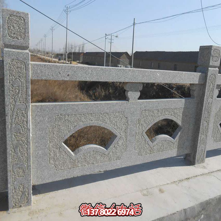 精美大理石護欄雕塑，讓戶外河道更加美觀